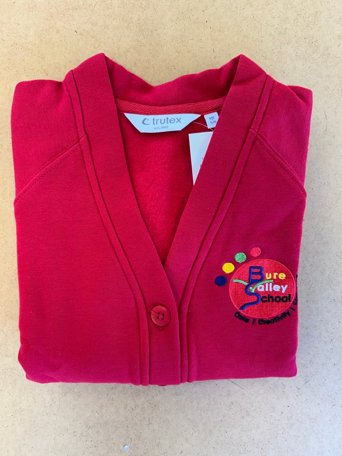 BVS Cardigan with Logo